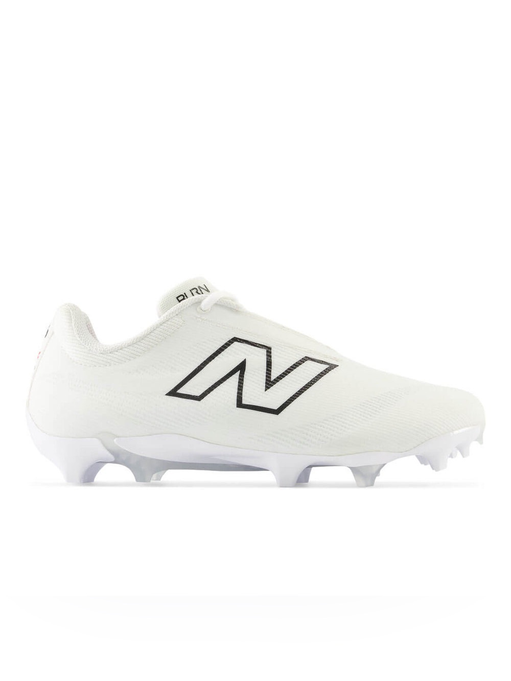 New Balance Burn X4 White Lacrosse Cleats Size 7.5